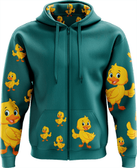 Quack Duck Full Zip Hoodies Jacket 5