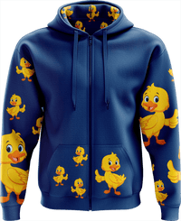 Quack Duck Full Zip Hoodies Jacket 8
