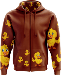 Quack Duck Full Zip Hoodies Jacket 6