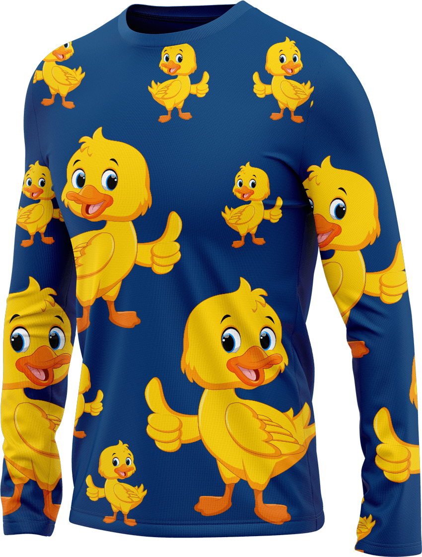 Quack Duck Rash Shirt Long Sleeve - fungear.com.au