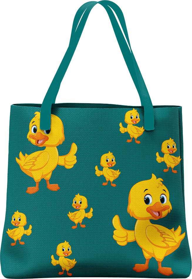 Quack Duck Tote Bag - fungear.com.au