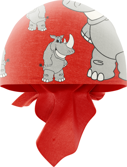 Racy Rhino Bandannas - fungear.com.au