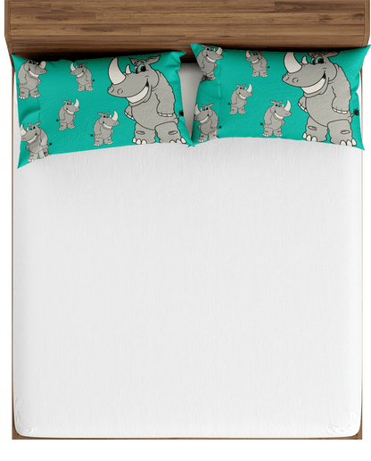 Racy Rhino Bed Pillows - fungear.com.au