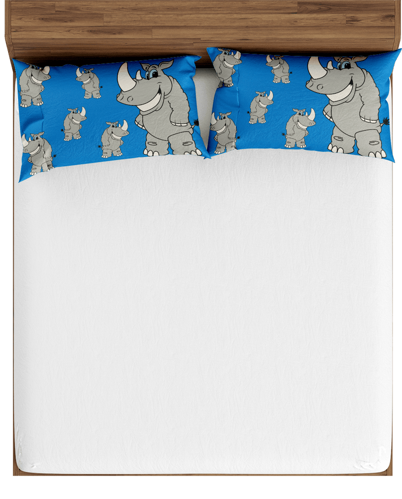 Racy Rhino Bed Pillows