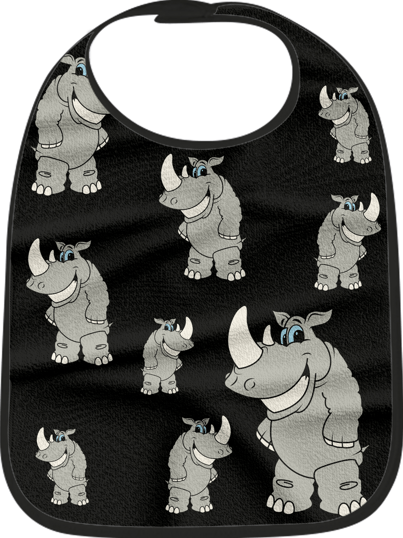 Racy Rhino Bibs