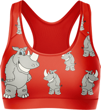 Racy Rhino Crop Top 1
