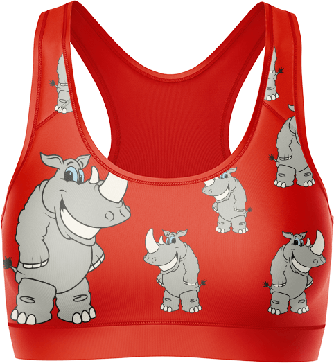 Racy Rhino Crop Top - fungear.com.au