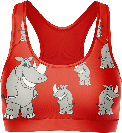 Racy Rhino Crop Top