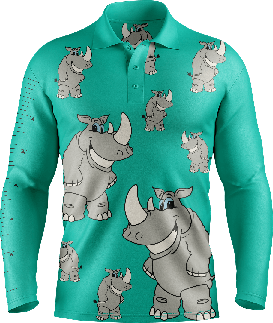 Racy Rhino Fishing Shirts - fungear.com.au