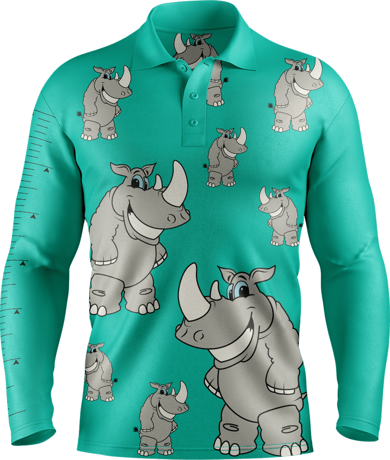 Racy Rhino Fishing Shirts