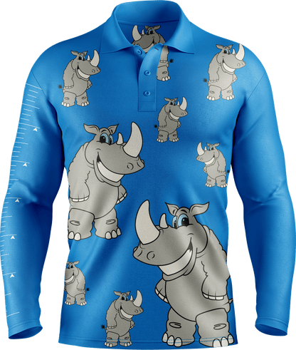 Racy Rhino Fishing Shirts - fungear.com.au