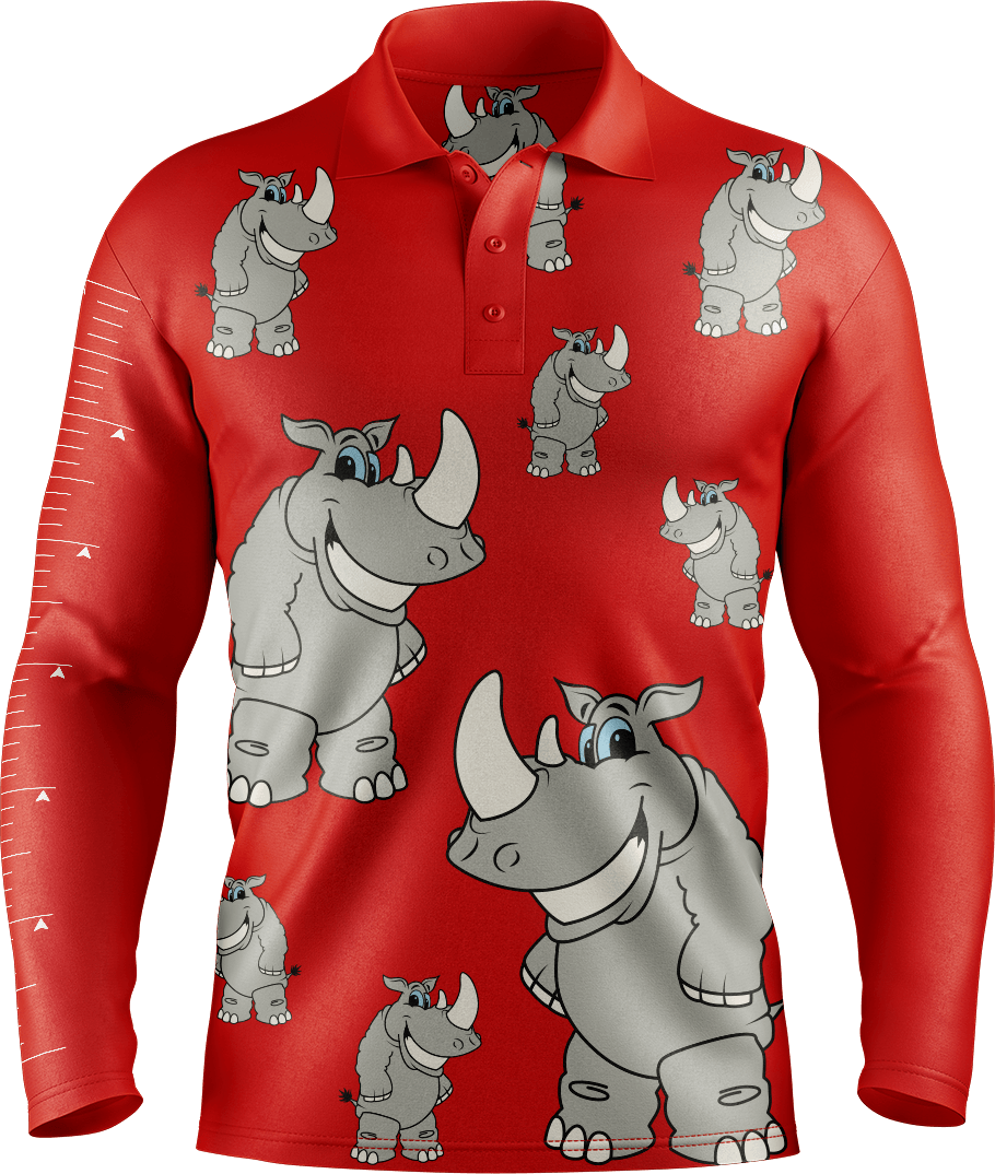 Racy Rhino Fishing Shirts - fungear.com.au