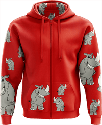 Racy Rhino Full Zip Hoodies Jacket 7