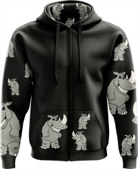 Racy Rhino Full Zip Hoodies Jacket 8