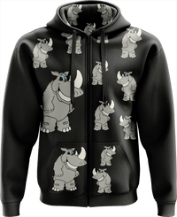 Racy Rhino Full Zip Hoodies Jacket 4
