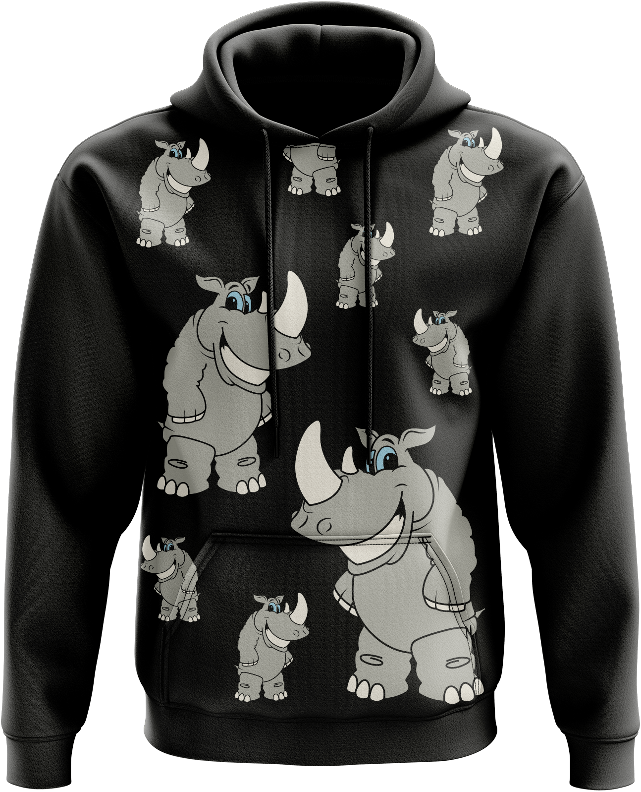 Racy Rhino Hoodies - fungear.com.au