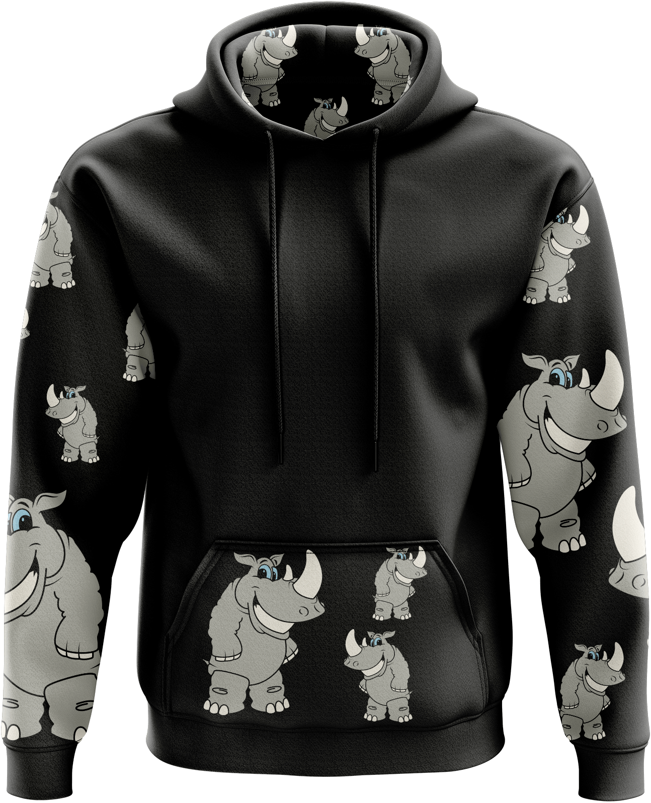 Racy Rhino Hoodies - fungear.com.au