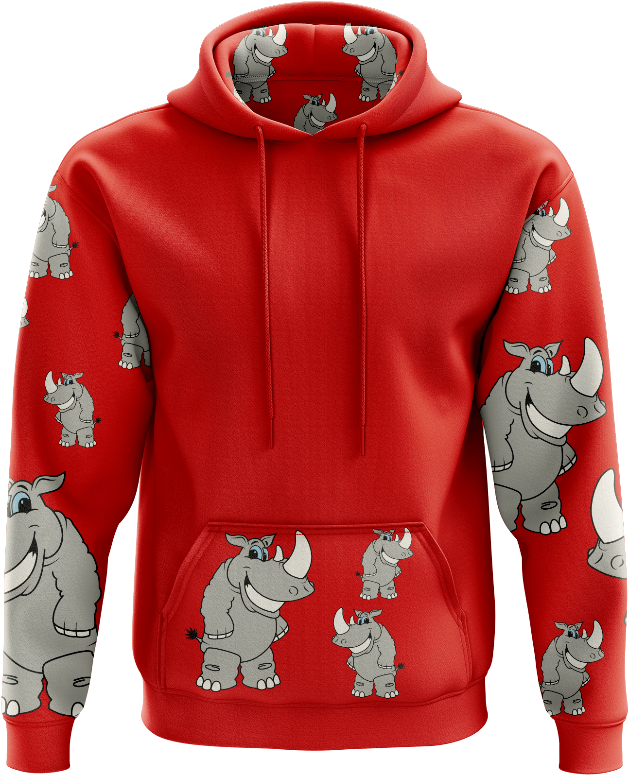 Racy Rhino Hoodies - fungear.com.au