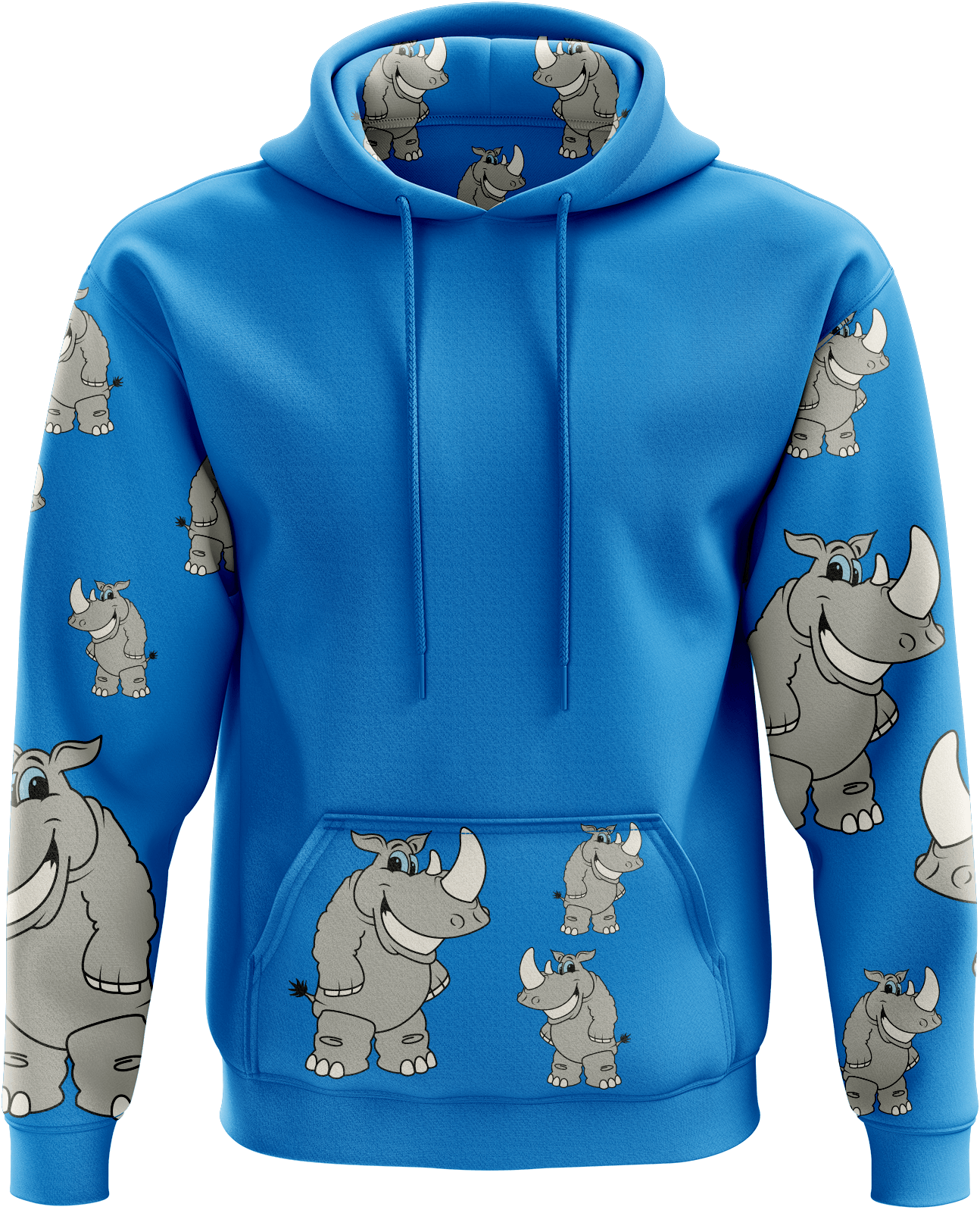 Racy Rhino Hoodies - fungear.com.au