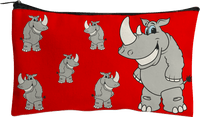 Racy Rhino Jumbo Pencil Case 3