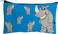 Racy Rhino Jumbo Pencil Case 1