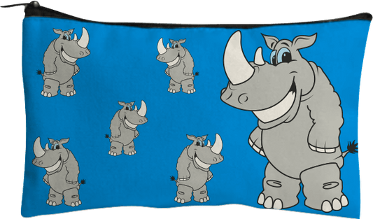 Racy Rhino Jumbo Pencil Case - fungear.com.au