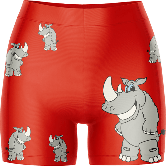 Racy Rhino Ladies Gym Shorts - fungear.com.au