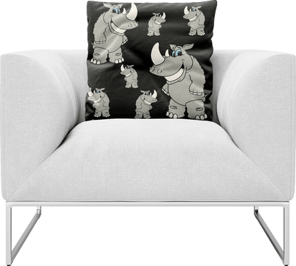 Racy Rhino Pillows Cushions - fungear.com.au