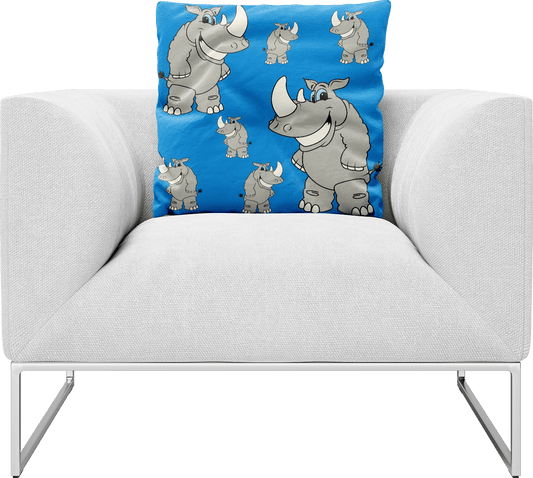 Racy Rhino Pillows Cushions - fungear.com.au