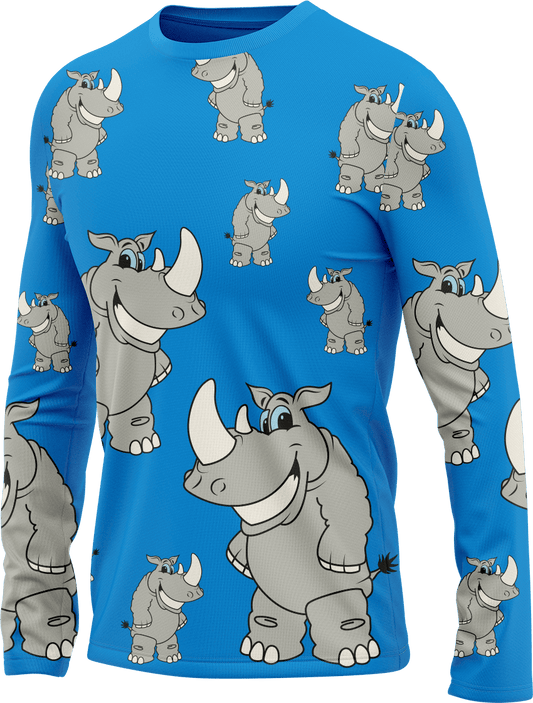 Racy Rhino Rash Shirt Long Sleeve - fungear.com.au