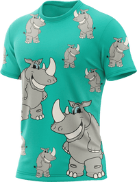 Racy Rhino Rash Shirt Short Sleeve 3