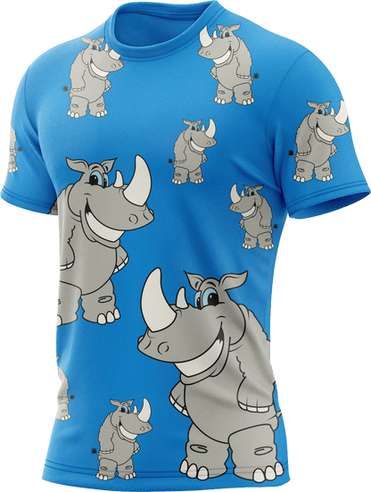 Racy Rhino Rash Shirt Short Sleeve - fungear.com.au