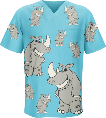 Racy Rhino Scrubs - fungear.com.au