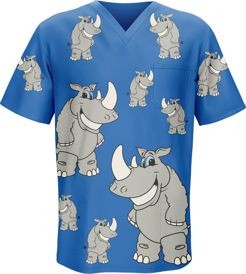 Racy Rhino Scrubs