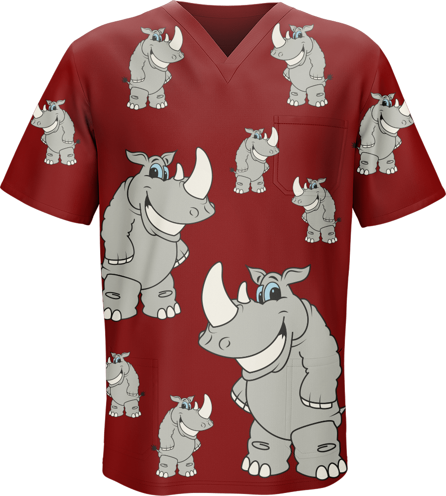 Racy Rhino Scrubs - fungear.com.au