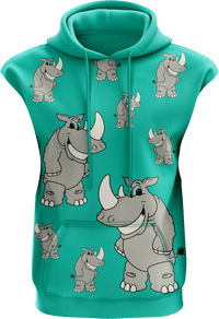 Racy Rhino Sleeveless Hoodie 3