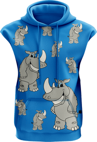 Racy Rhino Sleeveless Hoodie 2