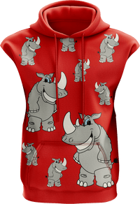 Racy Rhino Sleeveless Hoodie 4