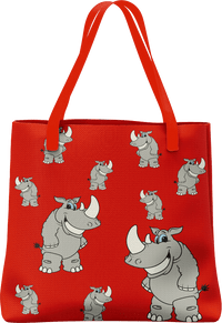 Racy Rhino Tote Bag 3