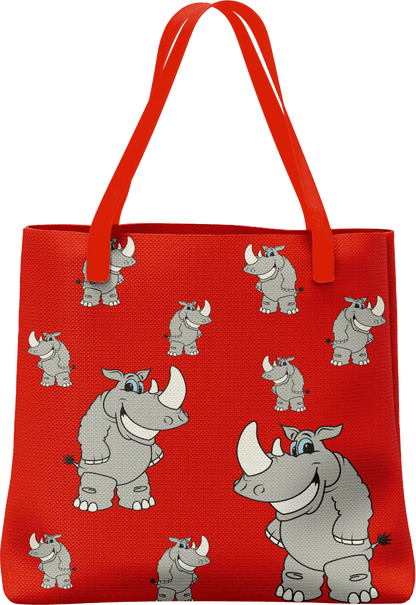 Racy Rhino Tote Bag - fungear.com.au