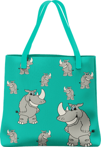 Racy Rhino Tote Bag 2