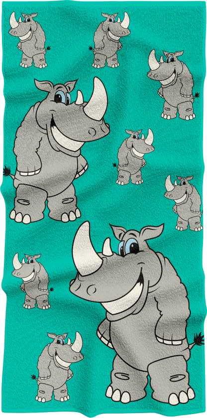 Racy Rhino Towels - fungear.com.au