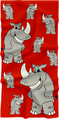 Racy Rhino Towels 4