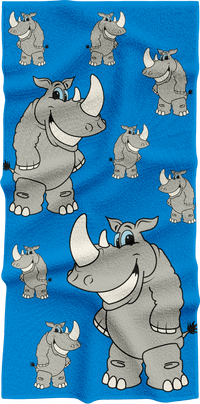 Racy Rhino Towels 3