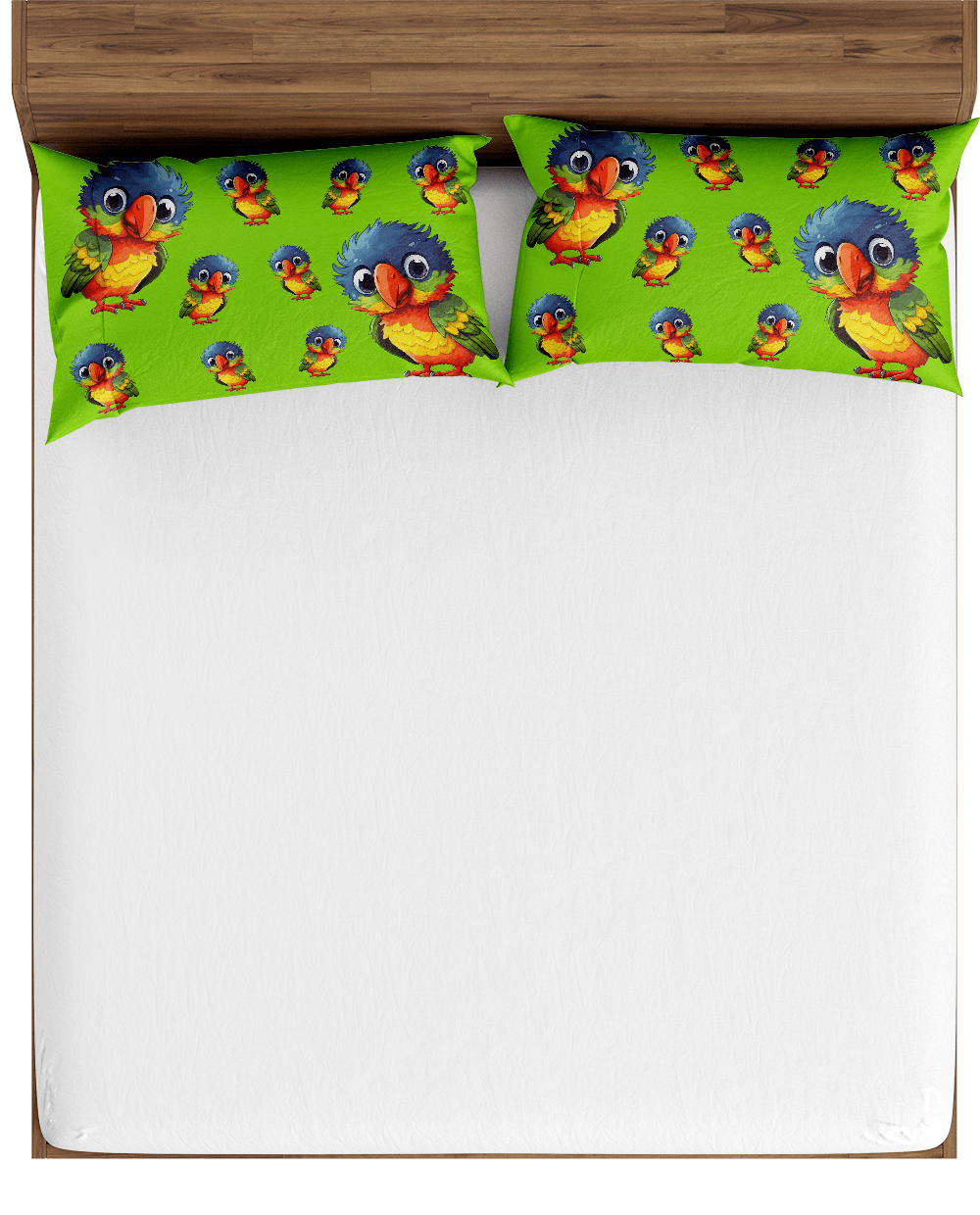 Rainbow Lorikeet Bed Pillows