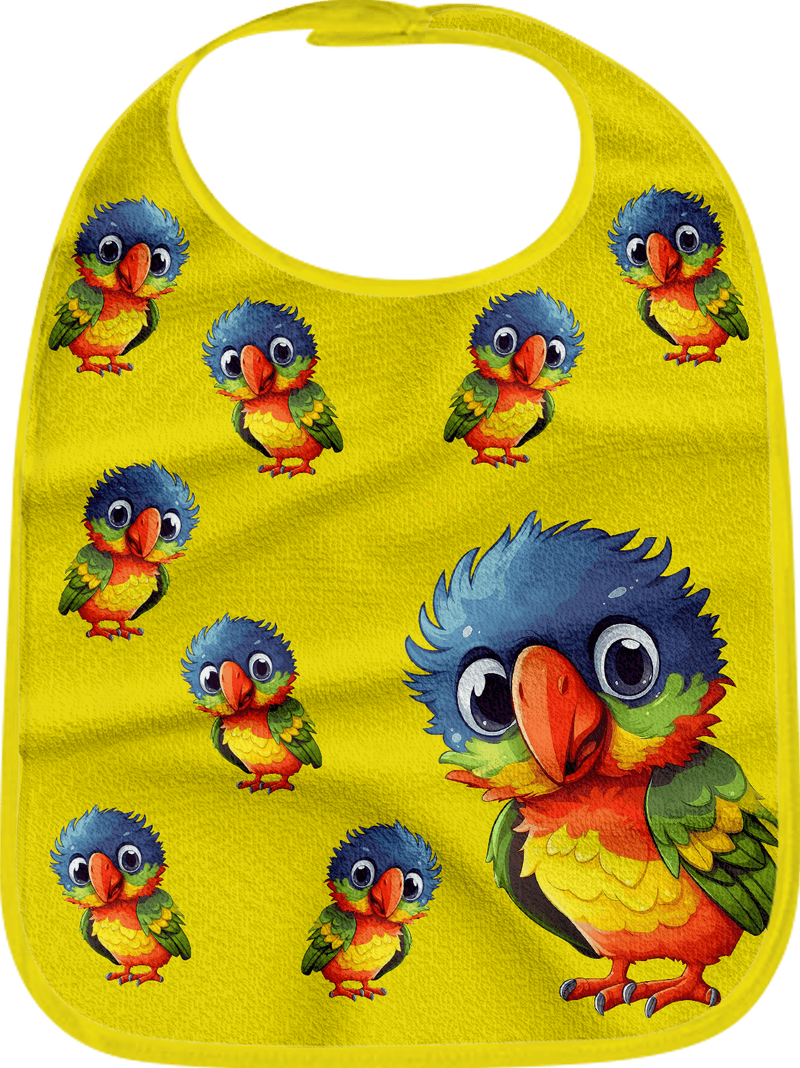 Rainbow Lorikeet Bibs