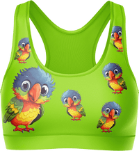 Rainbow Lorikeet Crop Top 2