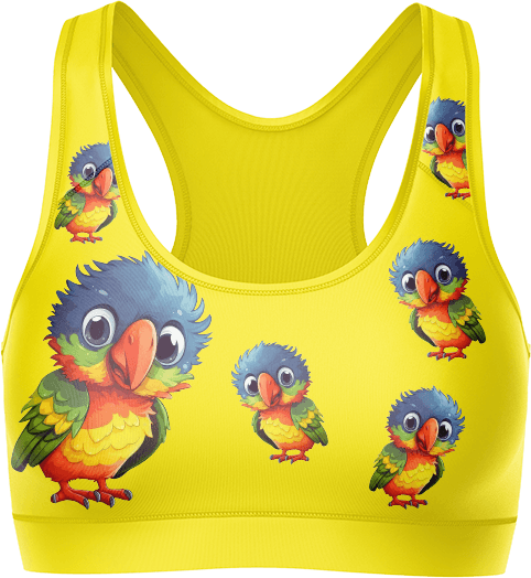 Rainbow Lorikeet Crop Top