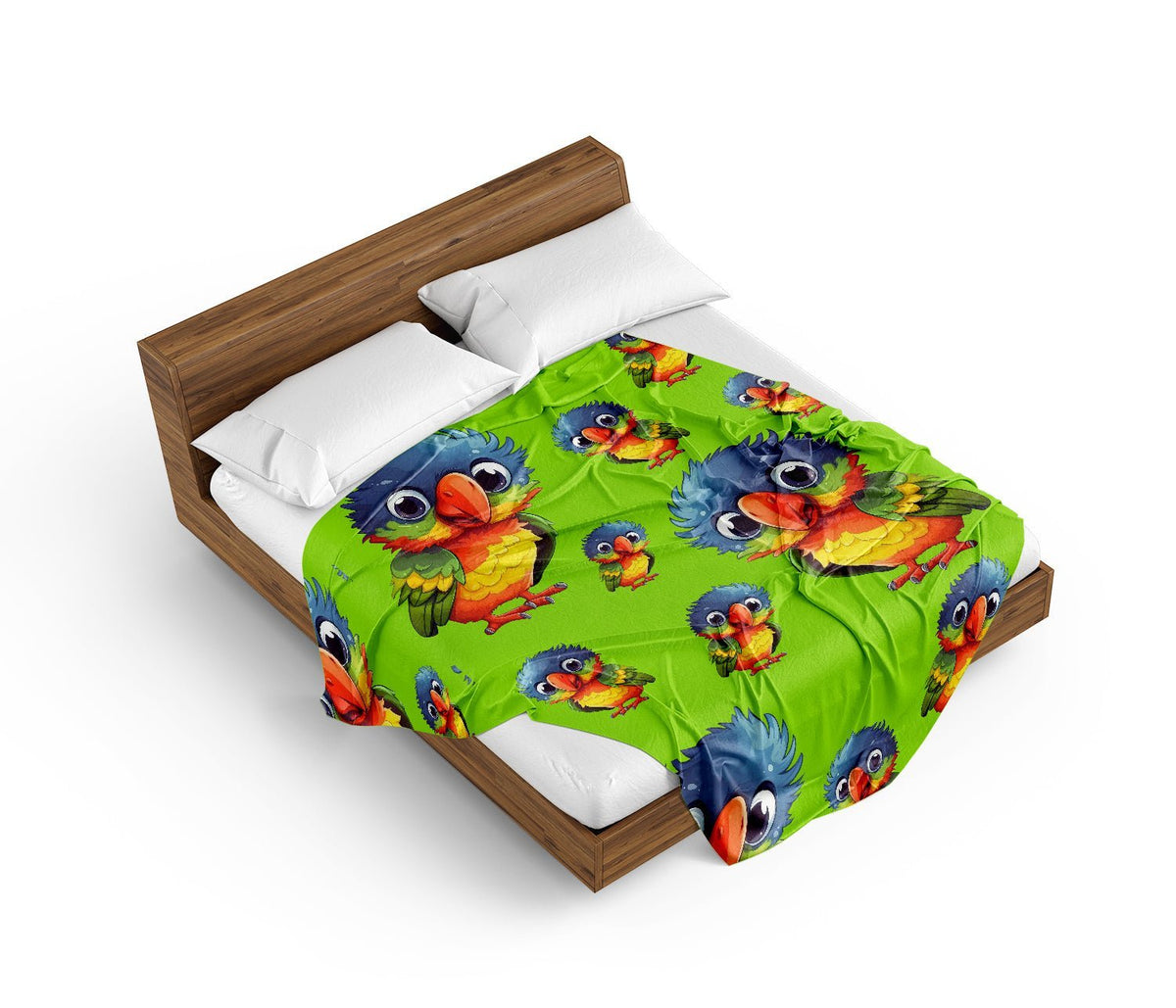 Rainbow Lorikeet Doona + Pillow