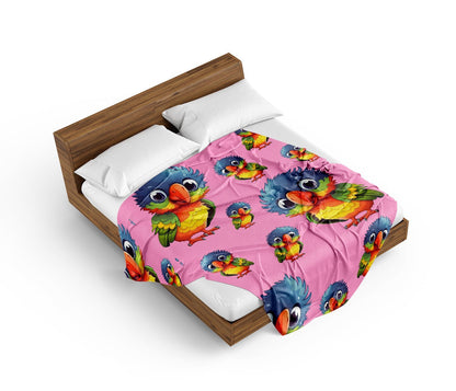 Rainbow Lorikeet Doona + Pillow - fungear.com.au